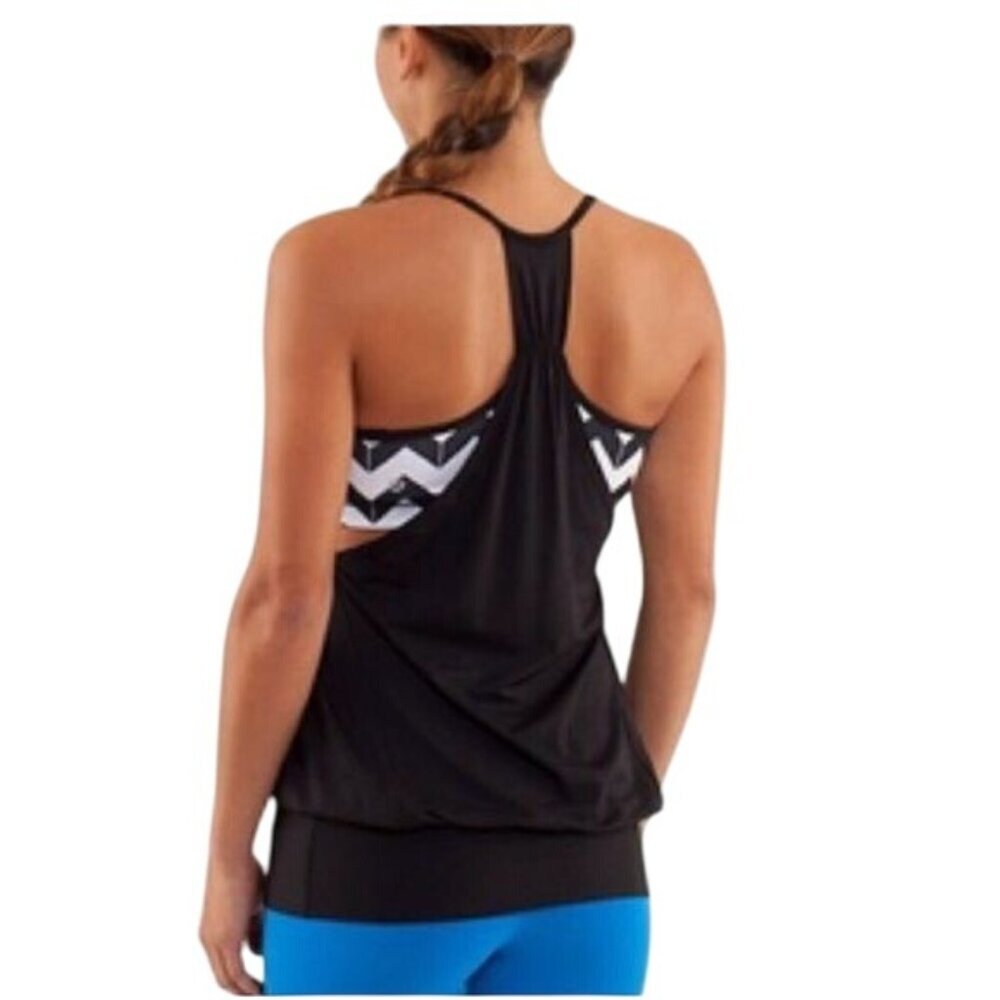 Lululemon No Limits Chevron Print Tank Top - Picture 4 of 6